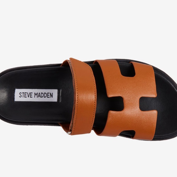 Steve Madden Cognac Mayven Sandal NWOT - Picture 9 of 9